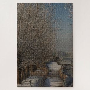 Puzzle Paysage d'hiver