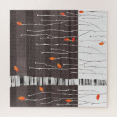 Puzzle Paysage d'hiver Art Arbre (Horizontal)