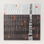 Puzzle Paysage d'hiver Art Arbre (Vertical)