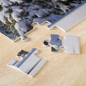 Puzzle Paysage d'hiver de Noël (Côté)