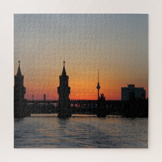 Puzzle Paysage du coucher de soleil (Vertical)