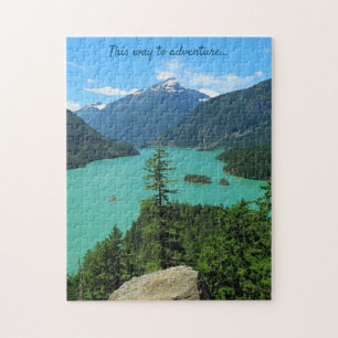 Puzzle Paysage du lac Mountain dans North Cascades WA