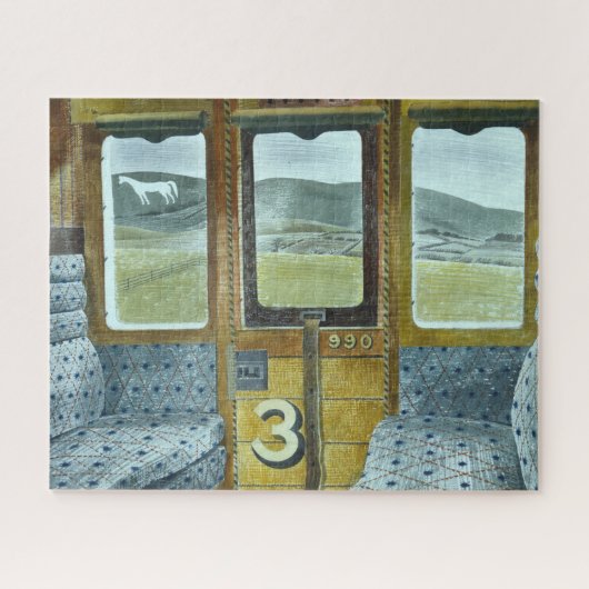 Puzzle Paysage du train (par Eric Ravilious) (Horizontal)