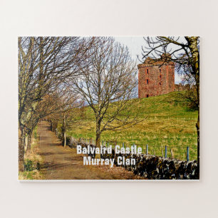 Puzzle Paysage écossais Balvaird Castle Murray Clan