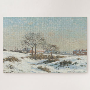 Puzzle Paysage enneigé à South Norwood (1871) – Pissarro