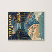 Puzzle Paysage époustouflant du Montana (Horizontal)