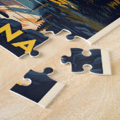 Puzzle Paysage époustouflant du Montana (Côté)