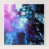 Puzzle Paysage foncé de vaporwave d'âmes (Vertical)