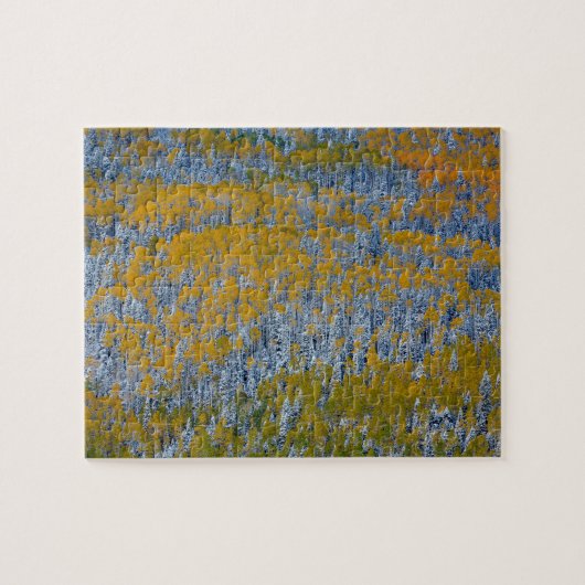 Puzzle Paysage forestier en automne (Horizontal)
