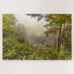 Puzzle Paysage forestier et océanique