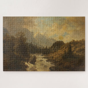 Puzzle Paysage forestier (par Josef Kriehuber)