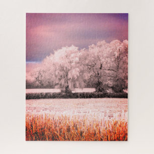 Puzzle Paysage gelé
