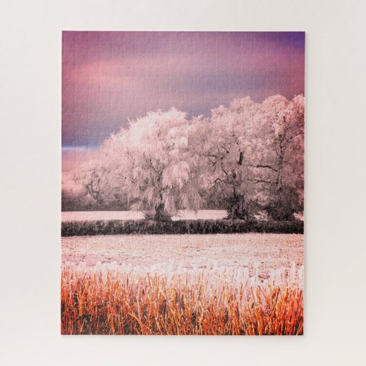 Puzzle Paysage gelé (Vertical)