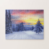 Puzzle Paysage hivernal (Horizontal)