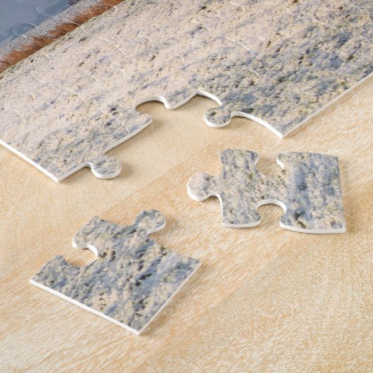 Puzzle Paysage hivernal avec neige et moulin à vent en Ho (Côté)