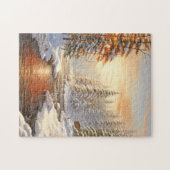 Puzzle Paysage hivernal Pins (Horizontal)