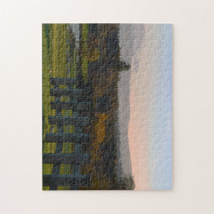 Puzzle Paysage irlandais spectaculaire. Le chemin vers le