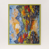 PUZZLE - Paysage japonais - Art numérique (Vertical)