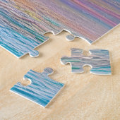Puzzle Paysage marin Abstrait "Fuchsia Fusion" (Côté)