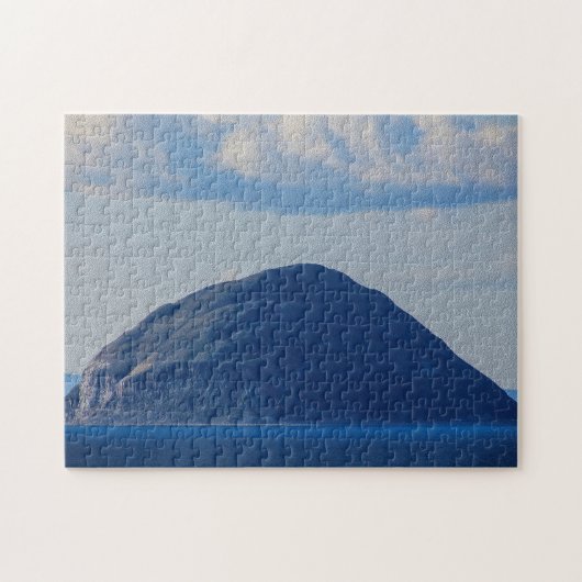 Puzzle Paysage marin Ailsa Craig, Ayrshire, Écosse (Horizontal)
