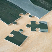 Puzzle Paysage marin d'eau calme et azur Océan Bleu Beau (Côté)