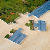 Puzzle Paysage marin des Caraïbes de Grenade. (Côté)