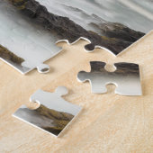 Puzzle Paysage marin et stacks, Shetland (Côté)