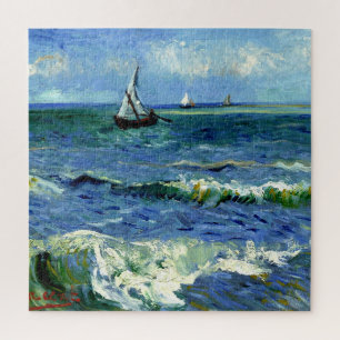 Puzzle Paysage marin, peinture d'art par van Gogh