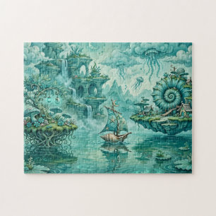 Puzzle Paysage Marin Rêveur Surréaliste Fantastique en Ve