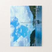 Puzzle Paysage marin Sainte-Lucie. (Vertical)