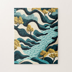Puzzle Paysage moderne
