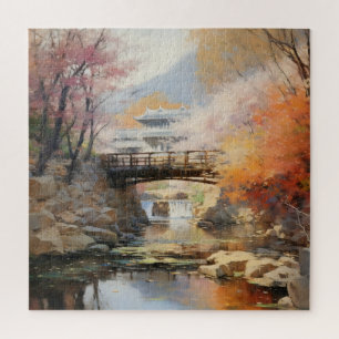Puzzle Paysage naturel asiatique