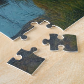 Puzzle Paysage naturel de l'heure bleue (Côté)