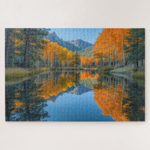 Puzzle Paysage naturel de l'heure bleue