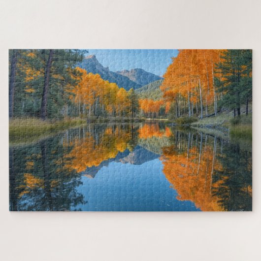 Puzzle Paysage naturel de l'heure bleue (Horizontal)