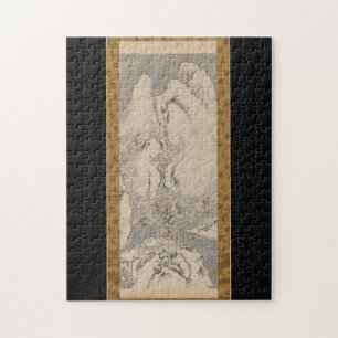 Puzzle Paysage neigeux 1744 Sakaki Hyakusen Art