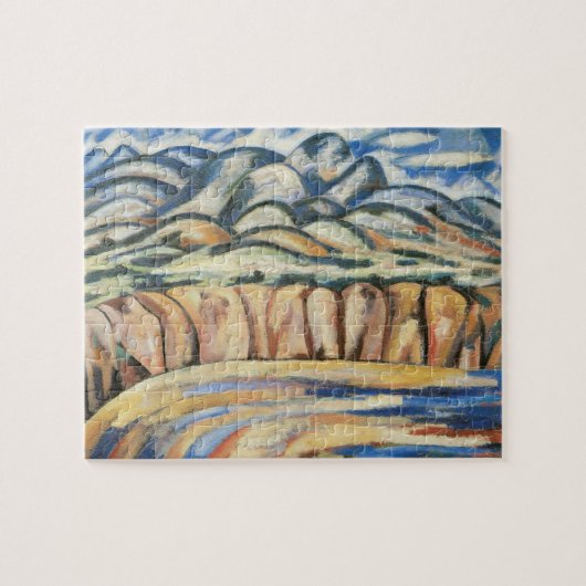 Puzzle Paysage, Nouveau-Mexique par Marsden Hartley, Beau (Horizontal)
