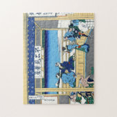 Puzzle Paysage oriental frais de vue de Hokusai Fuji de (Vertical)