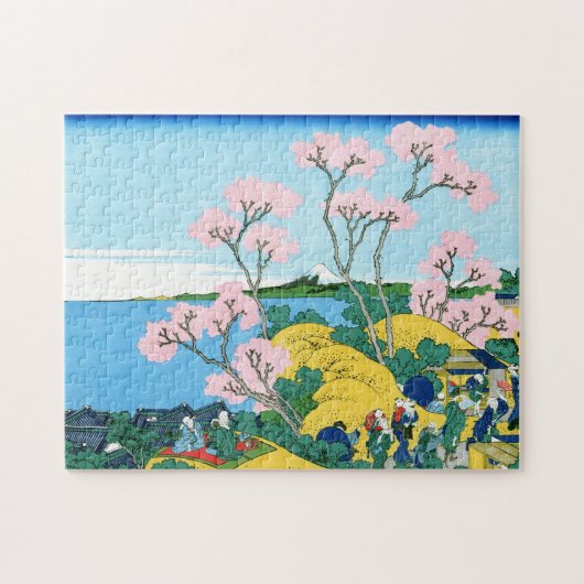 Puzzle Paysage oriental frais de vue de Hokusai Fuji de (Horizontal)