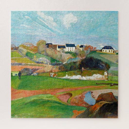 Puzzle Paysage Paul Gauguin Ancien Art Peinture (Vertical)