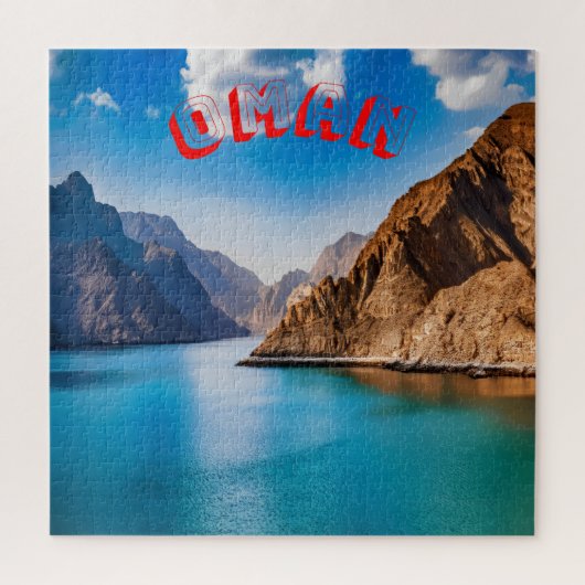 Puzzle Paysage pittoresque d'Oman (Vertical)