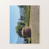 Puzzle Paysage pittoresque en zone rurale Bhoutan, Himala (Vertical)