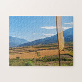 Puzzle Paysage pittoresque en zone rurale Bhoutan, Himala (Horizontal)