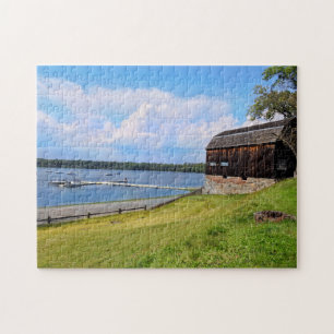 Puzzle Paysage pittoresque et eau. Wethersfield Cove, CT