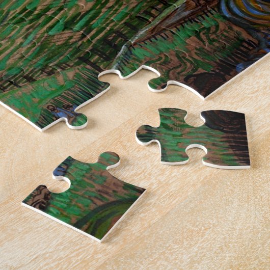 Puzzle Paysage, Pont à travers Oise par Vincent van Gogh (Côté)