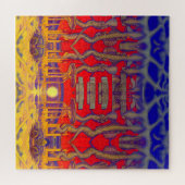 Puzzle Paysage psychédélique (Horizontal)