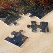 Puzzle Paysage rustique de ferme et de cours d'eau (Côté)