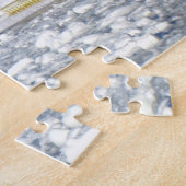 Puzzle Paysage suédois en hiver avec neige - mer gelée (Côté)