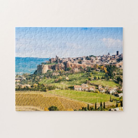 Puzzle Paysage sur Orvieto (Horizontal)