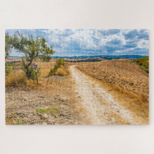 Puzzle Paysage toscan le long de la via Francigena, Itali